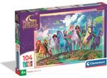 Clementoni Cle Puzzle 104 Superkolor Unicornacademy 25091