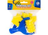 Set Di Spugne E Rulli Da Pittura 7El. N.3 Astra