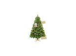 Veska Weihnachtsbaum KüNstlich 180Cm - Mit HolzstäNder, Nordmanntanne, KüNstlicher Tannenbaum, Naturgetreu, Dichte Zweige Mit Led