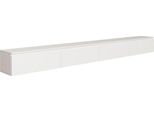 Selsey Bemmi - Lavagna Tv Sospesa A Quattro Ante 300 Cm, Bianco
