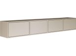 Selsey Framme - Pannello Tv Pensile Con Quattro Ante Da 200 Cm, Grigio Cashmere