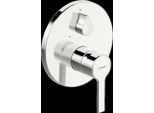 Hansa Hansaronda Mitigeur De Bain Et Douche, Set De Finition, Encastré, Rosace Ronde, 83849573, 83849573