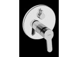 Hansa Hansaprimo Mitigeur De Bain Et Douche, Kit De Finition, Avec Dispositif De SéCurité, Encastré, Rosace Ronde, 89903003, 89903003