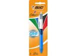Penna A Sfera "4 Colours Originals Grip"", Quattro Colori, 0,32 Mm, Retraibile, Blister, Bic 8871292"