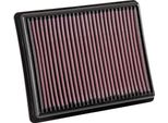 Filtro Aria Ad Alte Prestazioni K&N 33-3054 Per Furgone Opel Vivaro B (X82) Filtro A Lunga Durata Quadrato