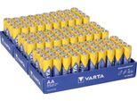 120X Batteria Alcalina Mignon Aa LR6 Varta Industrial 4006 1,5V 2950 Mah