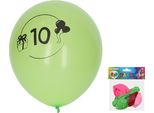 Pallone Gonfiabile Da 30 Cm - Set Di 5, Con Numero 10