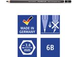 Staedtler Mars Lumograph Matita Nera, Durezza: 6B