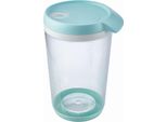 Vaso Keeeper "Bruni"" 2,5 Litri Acquamarina / Trasparente"