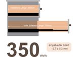 Wolketon 6X Guide Per Cassetti Ad Estrazione Totale 350 Mm Guide Per Cassetti Con Cuscinetti A Sfera Portata 35 Kg