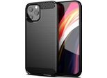 Custodia / Cover Per Apple Iphone 13 Pro Nero - Forcell Carbon