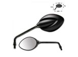 Specchio Universale Strato Nero Abs Coppia