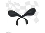 Specchio Universale F800 Nero Abs Coppia