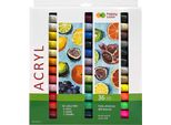 Colori Acrilici 36 Colori X 12 Ml Happy Color