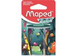 Temperino Doppio Maped Jungle Fever In Metallo In Blister