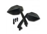 Specchio Universale Fever Alluminio Nero M10