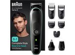 8-in-1 Trimmer/Haarschneider Herren, Haarschneidemaschine, wasserdicht, 80 Min. kabellose Laufzeit