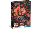 Clementoni Cle Puzzle 1000 Compact Horrorcollect.Chucky 37099