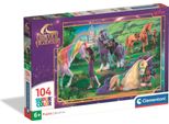 Clementoni Cle Puzzle 104 Superkolor Unicornacademy 25093