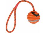 Boule Flottante En Corde Pour Chiens ø 6/30 Cm Lime