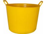 Rubi Flextub Secchio In Plastica 40 Litri, Giallo