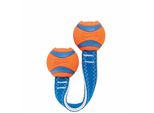 Chuckit! Ultra DUO-TUG Due Palline Per Cani Su Una Corda Resistente S 5Cm