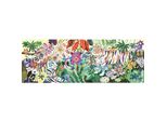 Djeco Puzzle Panoramico Della Tigre Arcobaleno 1000 Pezzi
