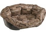 Cesto Per Cani E Gatti Ferplast Con Cuscino 52 Cm Beige