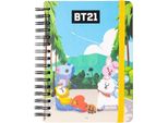 Erik - Notes BT21 A5 Premium Notebook Z Motywem Oficjalnym, Oryginalny Produkt