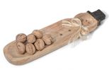 Decorazione Natalizia Ciotola Decorativa Pupazzo Di Neve 51 Cm Ciotola In Legno Fatta A Mano In Legno Di Mango Con Testa Di Pupazzo Di Neve Intagliata Decorazione Da Tavola Invernale