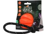 Cane Comete Palla Swift Tuttle Arancione Con Corda