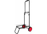 Aktive Trolley Da Spiaggia Pieghevole 35X45X100 Cm Nero Nero Taglia Unica