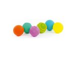 Teddies Set Di Palline In Gomma Con Texture 6 Pezzi