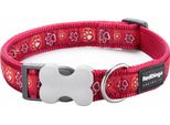 Collare Per Cani Red Dingo Animal Footprint (1,5 X 24-36 Cm)