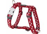 Pettorina Per Cani Red Dingo Red Star White 37-61 Cm