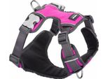 Pettorina Per Cani Red Dingo Imbottitura Rosa Taglia M