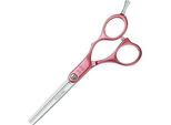 3 Claveles Duraluminio Forbici Da Parrucchiere 5,5" Rosa"