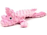 Peluche Per Cani Gloria - Misura 32 Cm - Maiale Peluche Dogmonsters - Giocattolo Per Cani ---- Peluche Con Suono - Consistenza Morbida - Materiale Robusto - Con Cavità Interna Per La Bottiglia - Colore Rosa