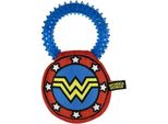 Giocattolo Per Cani Wonder Woman - Anello Di Dentizione Con Squeaker E Massaggio Gengivale