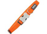 Collare Per Cani Red Dingo Arancione Morbido (1,5 X 24-36 Cm)