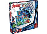 Fournier - Zestaw 4 Gier Planszowych Marvel Avengers - Akcesoria Premium