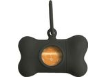 Distributore Di Sacchetti Per La Cacca United Pets Bon Ton Classic Dog Black (8 X 4,2 X 5 Cm)