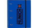 Raccoglitore Ad Anelli Munich Submarine 27 X 32 X 3,5 Cm Blu Elettrico