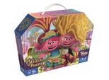 Trefl Puzzle Scintillante Con Glitter Nella Valigetta Trolls 3, 70 Pezzi
