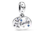 Ciondolo Pandora Famiglia Amata Doppio Charm 792987C01 Ciondolo