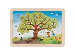 Goki Puzzle Multistrato Albero Di Mele In Stagioni