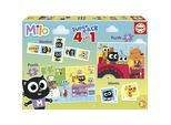 Educa Borras Superpack 4 In 1 Milo Puzzle Multicolore Multicolore Taglia Unica