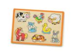 Animali Della Fattoria A Puzzle