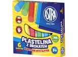Astra Plastilina Con Glitter 6 Colori