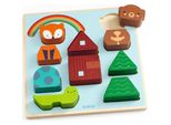 Djeco Puzzle Degli Animali Del Bosco 11 Pezzi
